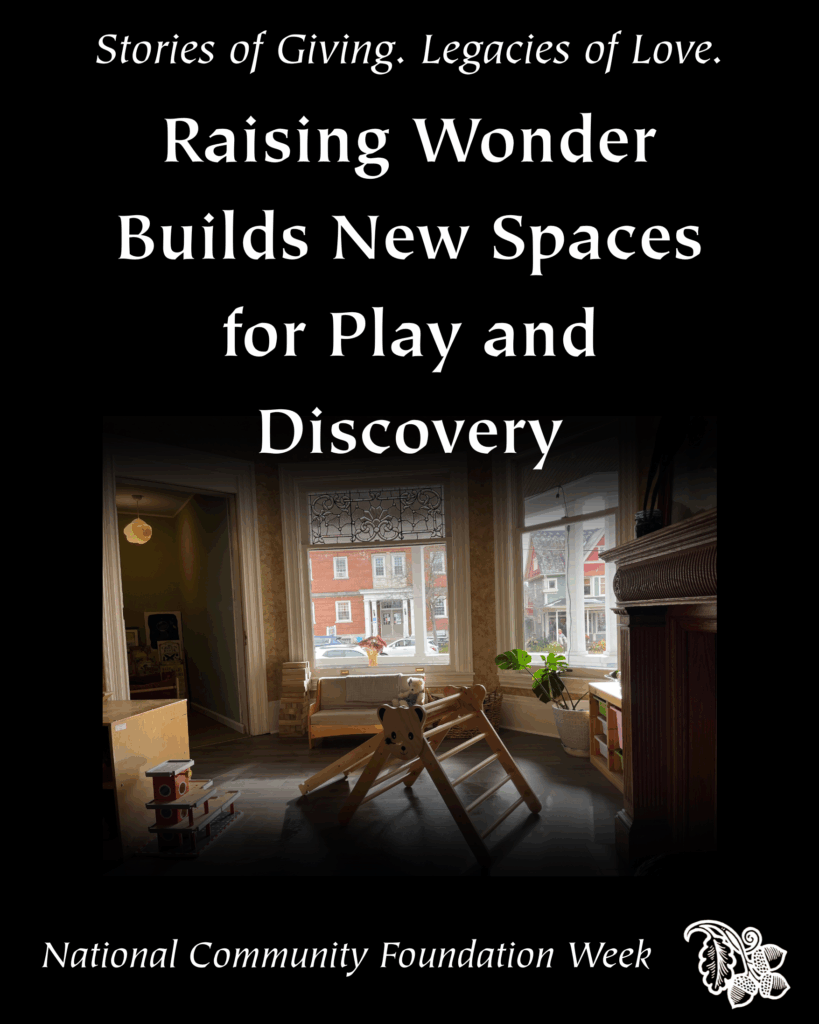 Raising Wonder Builds New Spaces for Play and Discovery