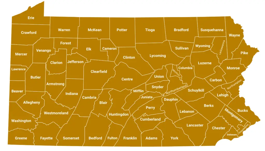 Transfer of Wealth - Pennsylvania Data by County